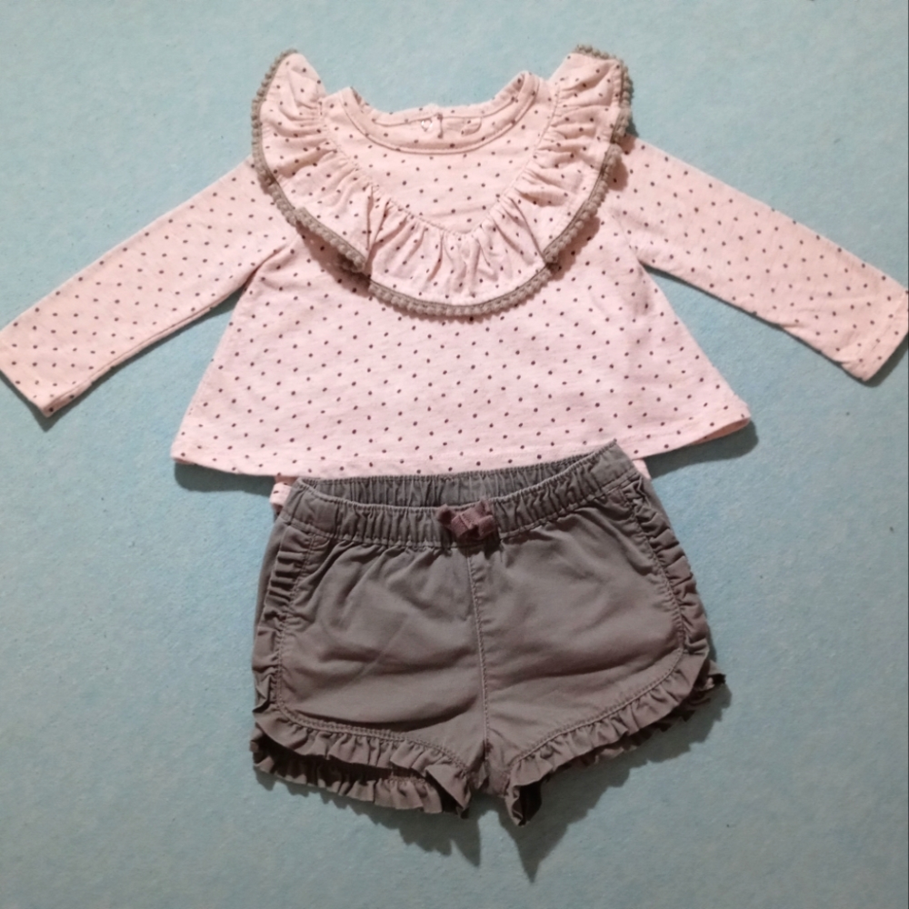 Baby girls 2 piece outfit